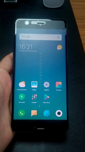 Xiaomi Mi Note 3 siyah 64 gb görünüşü